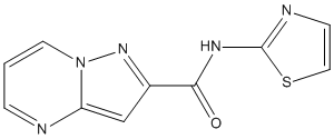 Pyrazolo[1,5-a]pyrimidine-2-carboxamide, N-2-thiazolyl- (9CI)